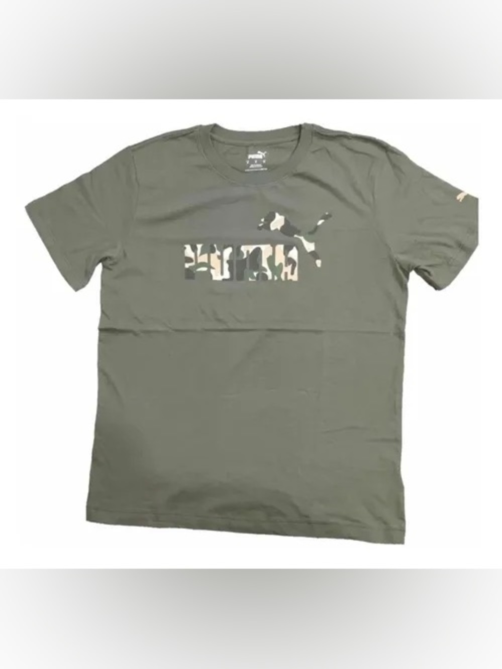 New Men’s XL Camo Puma Slim T-shirt
